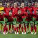 Team Portugal prior to a Group F match between Portugal and Czech Republic at the Euro 2024 soccer tournament in Leipzig, Germany, Tuesday, June 18, 2024. (AP Photo/Sunday Alamba)