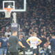 Navijači Partizana na utakmici finala plejofa Kosarkaske Superlige Srbije protiv Crvene Zvezde u hali Beogradska Arena, Beograd 05.06.2024. godine Foto: Ivica Veselinov / MN PRESS KOSARKA, BASKETBALL, KLS, SUPERLIGA, PRVENSTVO SRBIJE, NATIONAL CHAMPIONSHIP, PARTIZAN, CRVENA ZVEZDA