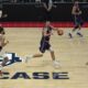 Serbia's Nikola Jokic, center, collects a pass during an exhibition basketball match between Serbia and the United States at the USA Basketball Showcase, ahead of the 2024 Paris Olympic basketball tournament, in Abu Dhabi, United Arab Emirates, Wednesday, July 17, 2024. (AP Photo/Altaf Qadri)