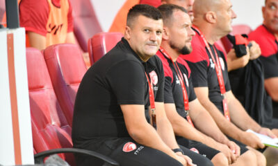 Trener Radnickog 1923, na utakmici Lige Konferencija protiv Mornara na stadionu Dubocica, Leskovac 25.07.2024. foto: MN Press / mi Fudbal, Radnicki KG, Mornar, Radnicki 1923