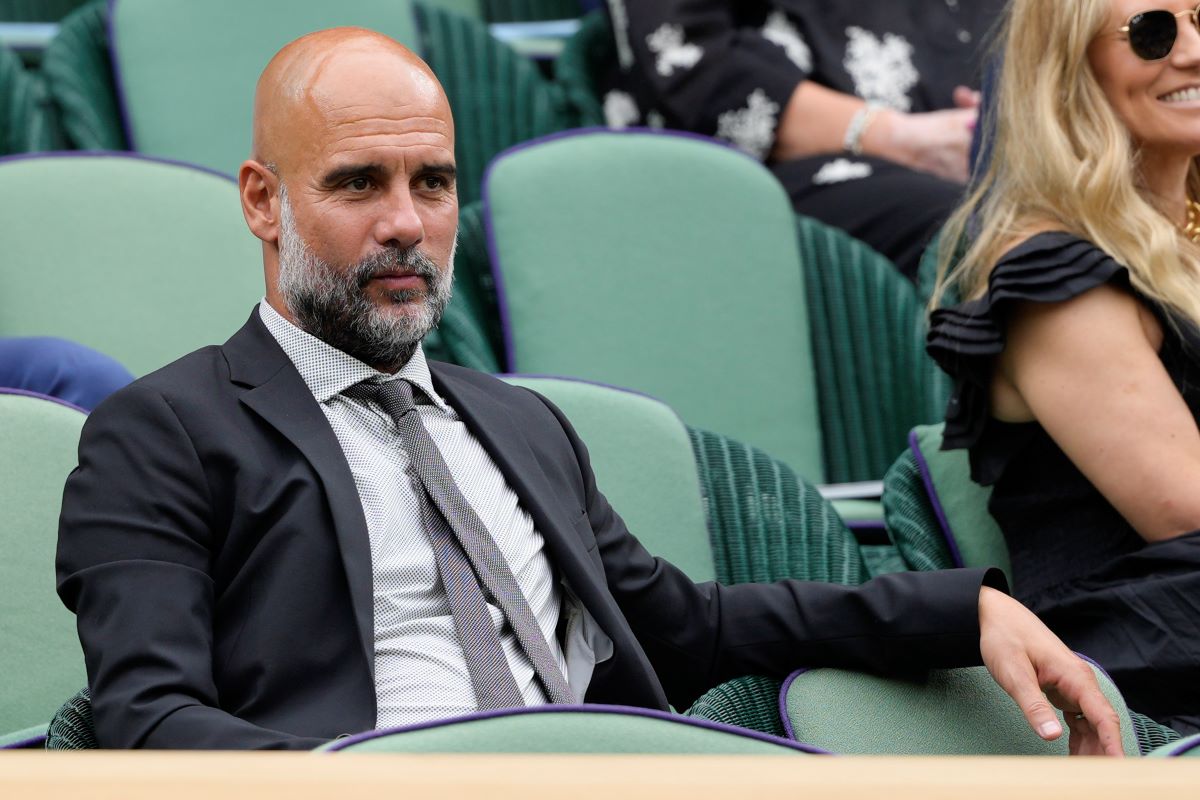 Pep Gvardiola na Vimbldonu