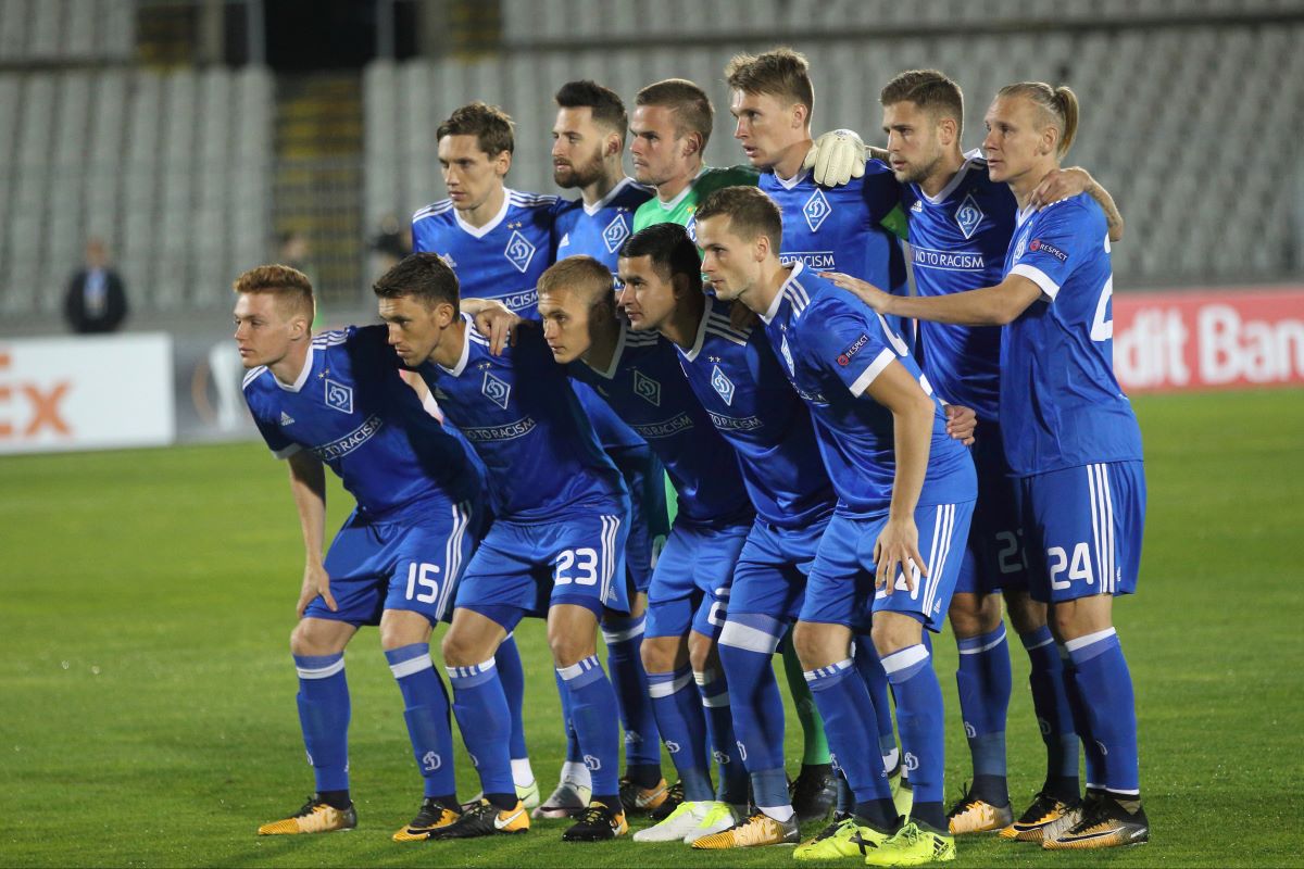 EKIPA fudbalera Dinama Kijev bez navijaca bez publike na utakmici UEFA Lige Evropa protiv Partizana na stadionu Partizana, Beograd 29.09.2017. godine Foto: Marko Metlas Fudbal, Partizan, UEFA Liga Evropa, Dinamo Kijev