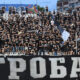 GROBARI, navijaci Partizana, na utakmici Kupa konferencije protiv Dunajske Strede, na stadionu JNA. Beograd, 22.07.2021. foto: Nebojsa Parausic Fudbal, UEFA Kup Konferencije, Partizan, Dunajska Streda