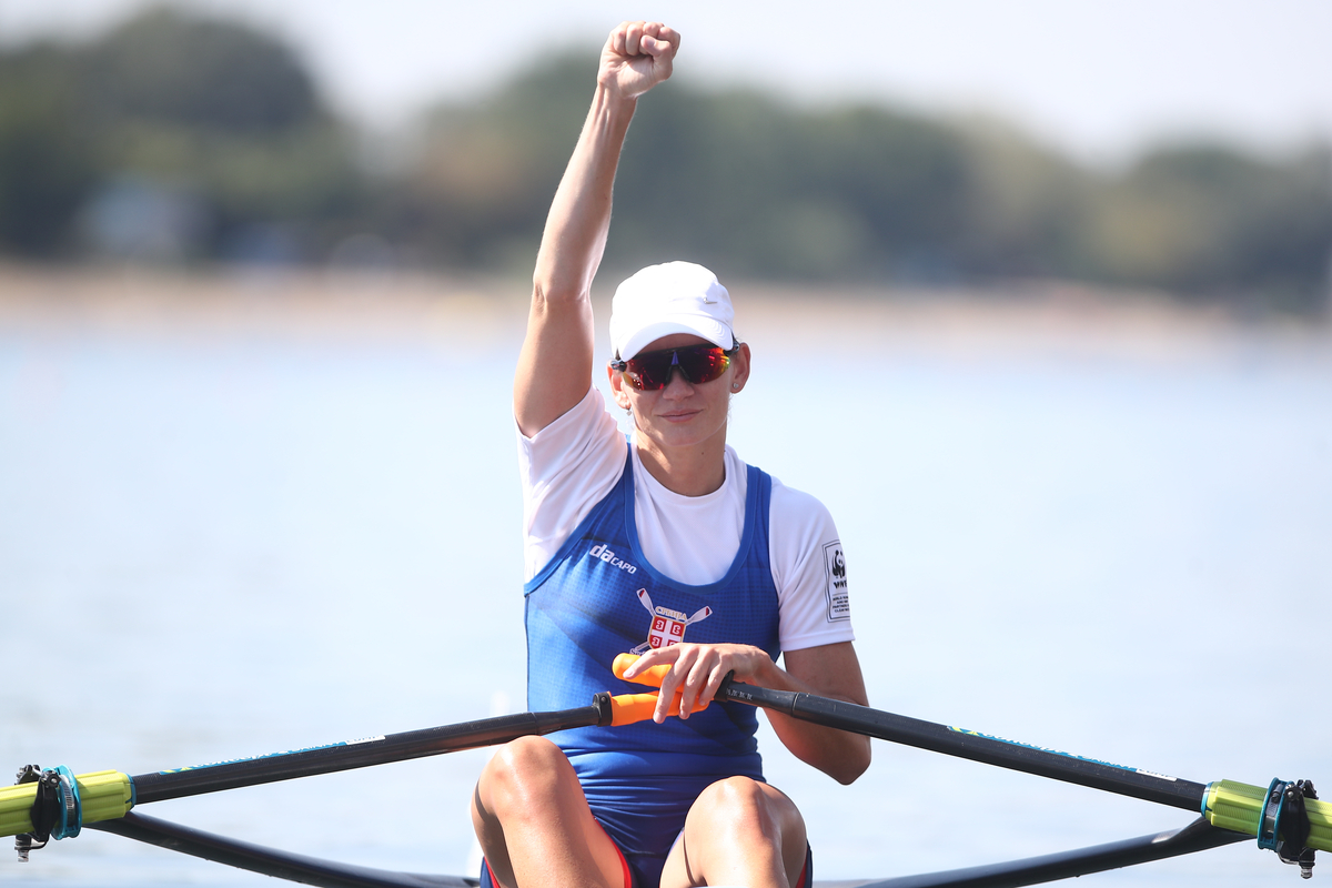 JOVANA ARSIC veslacica Srbije na Svetskom Prvenstvu u veslanju na Adi, Beograd 10.09.2023. godine Foto: Ivica Veselinov / MN PRESS VESLANJE, ROWING, SVETSKO PRVENSTVO, WORLD CHAMPIONSHIP, BELGRADE 2023