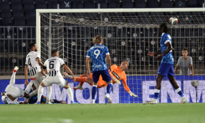 fudbaler Partizana na utakmici plej ofa kvalifikacija UEFA Lige Konferencija protiv Genta na stadionu Partizana, Beograd 22.08.2024. godine Foto: Marko Metlas Fudbal, Partizan, UEFA Liga Konferencija, Gent