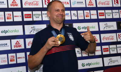 strelac reprezentacije Srbije, docek posle osvajanja zlatne medalje na Olimpijadi u Parizu aerodrom Nikola Tesla Surcin, Beograd, 12.08.2024. godine Foto: MN press/ds Streljastvo, Srbija, Docek, Olimpijada, Zlatna medalja, Prvo mesto