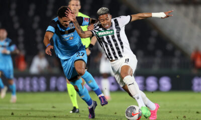 fudbaler Partizana na utakmici kvalifikacija za UEFA Ligu Evropa protiv Lugana na stadionu Partizana, Beograd 08.08.2024. godine Foto: Marko Metlas Fudbal, Partizan, Kvalifikacije UEFA Liga Evropa, Lugano