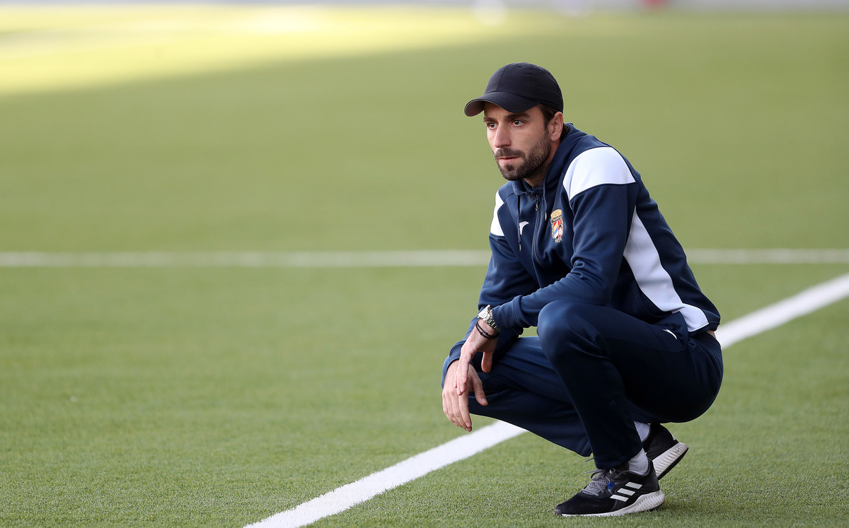 RADOMIR KOKOVIC, trener fudbalera Graficara, na Kup utakmici protiv Vozdovca, na stadionu TC Stadion Vozdovac. Beograd, 21.10.2020. foto: MN press / vm Fudbal, Vozdovac, Kup Srbije, Graficar