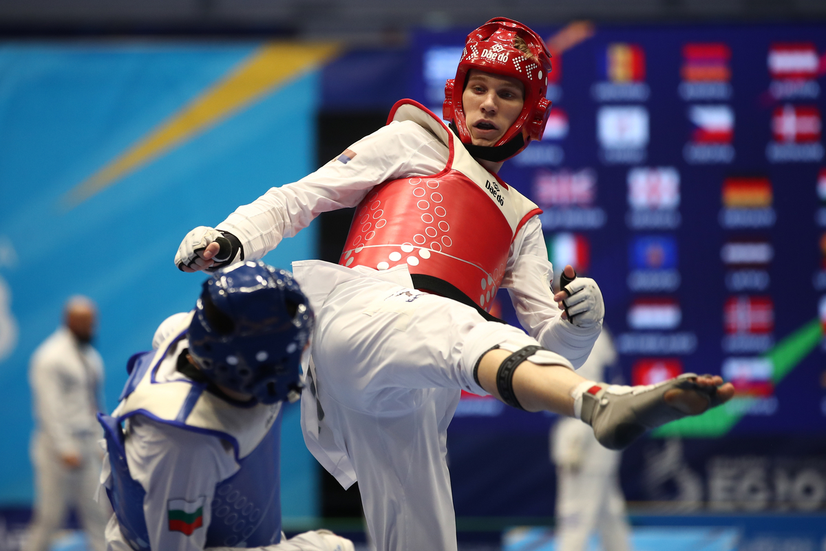 III EUROPEAN GAMES KRAKOW 2023, III EVROPSKE IGRE KRAKOV 2023 - STEFAN TAKOV tekvondista Srbije, osvajac bronzane medalje u kategoriji do 74kg na Evropskim Igrama, Krakov 24.06.2023. Foto: Ivica Veselinov / MNPress III EUROPEAN GAMES KRAKOW 2023, III EVROPSKE IGRE KRAKOV 2023, TEKVONDO, TAEKWONDO