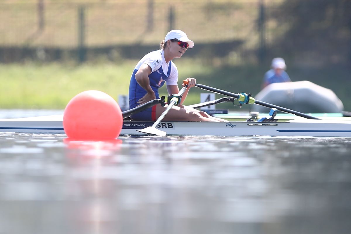 JOVANA ARSIC veslacica Srbije na Svetskom Prvenstvu u veslanju na Adi, Beograd 10.09.2023. godine Foto: Ivica Veselinov / MN PRESS VESLANJE, ROWING, SVETSKO PRVENSTVO, WORLD CHAMPIONSHIP, BELGRADE 2023