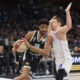 BRUNO CABOCLO Bruno Kaboklo kosarkas Partizana na utakmici Jadranske ABA lige protiv Zadra u hali Stark Beogradska arena, Beograd 08.04.2024. godine Foto: Marko Metlas Kosarka, Partizan, Jadranska ABA liga, Zadar