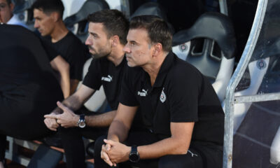 ALEKSANDAR STANOJEVIC, trener fudbalera Partizana, na prvenstvenoj utakmici protiv Zeleznicara, na stadionu JNA. Beograd, 04.08.2024. foto: Nebojsa Parausic Fudbal, Partizan, Zeleznicar Pancevo