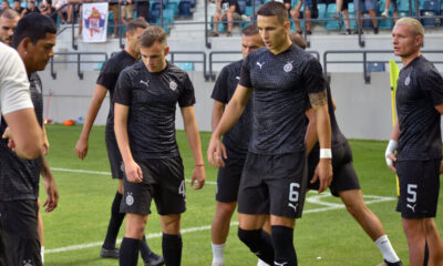 SVETOZAR MARKOVIC fudbaler Partizana na utakmici Superlige Prvenstva Srbije protiv IMT na stadionu Kraljevica, Zajecar, 11.08.2024. godine Foto: MN press/dt Fudbal, Partizan, Superliga Prvenstvo Srbije, IMT