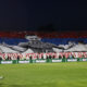 Navijači Crvene zvezde sa koreografijom na utakmici Superlige Prvenstva Srbije protiv Partizana na stadionu JNA, Beograd, 23.09.2024. godine Foto: Marko Metlas Fudbal, Crvena zvezda, Superliga Prvenstvo Srbije, Partizan