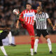 fudbaler Crvene zvezde na utakmici Superlige Prvenstva Srbije protiv Partizana na stadionu JNA, Beograd, 23.09.2024. godine Foto: Marko Metlas Fudbal, Crvena zvezda, Superliga Prvenstvo Srbije, Partizan