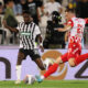 fudbaler Crvene zvezde na utakmici Superlige Prvenstva Srbije protiv Partizana na stadionu JNA, Beograd, 23.09.2024. godine Foto: Marko Metlas Fudbal, Crvena zvezda, Superliga Prvenstvo Srbije, Partizan