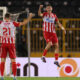 fudbaler Crvene zvezde na utakmici Superlige Prvenstva Srbije protiv Partizana na stadionu JNA, Beograd, 23.09.2024. godine Foto: Marko Metlas Fudbal, Crvena zvezda, Superliga Prvenstvo Srbije, Partizan