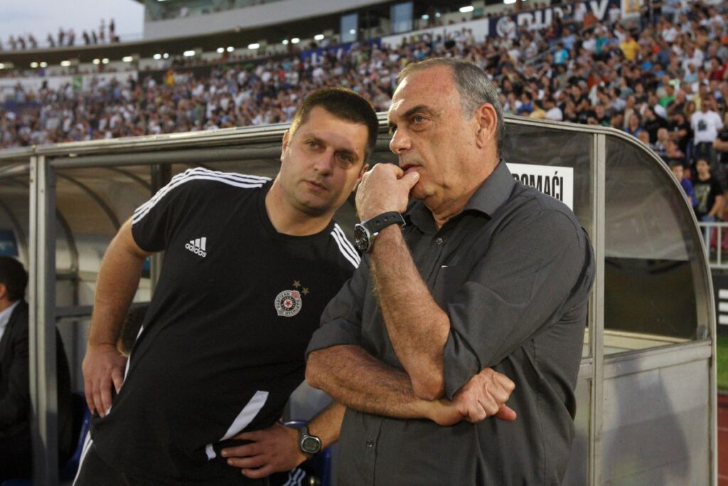 Vanja Radinovic i Avram Grant