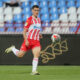 UROS SREMCEVIC fudbaler Crvene zvezde na utakmici Kupa Srbije protiv OFK Vrsca na stadionu Rajka Mitica, Beograd, 10.04.2024. godine Foto: Marko Metlas Fudbal, Crvena zvezda, Kup Srbije, OFK Vrsac