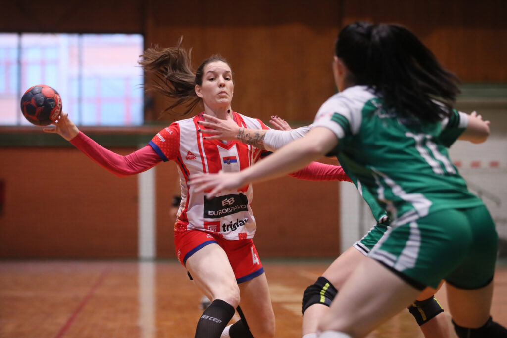 TEODORA MAJKIC rukometasica Crvene zvezde na utakmici finala plejofa Superlige Srbije protiv Zeleznicara, Indjija 18.05.2024. godine Foto: Ivica Veselinov / MN PRESS RUKOMET, HANDBALL, PRVENSTVO SRBIJE, NATIONAL CHAMPIONSHIP, ZELEZNICAR INDJIJA, CRVENA ZVEZDA, ZENE