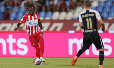 EUCIODALCIO GOMES Eusiodalco Gomes fudbaler Crvene zvezde na utakmici Superlige Prvenstva Srbije protiv Jedinstva Ub na stadionu Rajko Mitic, Beograd, 20.07.2024. godine Foto: Marko Metlas Fudbal, Crvena zvezda, Superliga Prvenstvo Srbije, Jedinstvo Ub