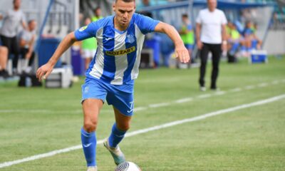 MARKO GOBELJIC fudbaler OFK Beograda na utakmici Superlige Prvenstva Srbije protiv Cukarickog na stadionu Kraljevica, Zajecar, 09.08.2024. godine Foto: Mladjan Ivanovic/ MN PRESS Fudbal, OFK Beograd, Superliga Prvenstvo Srbije, Cukaricki