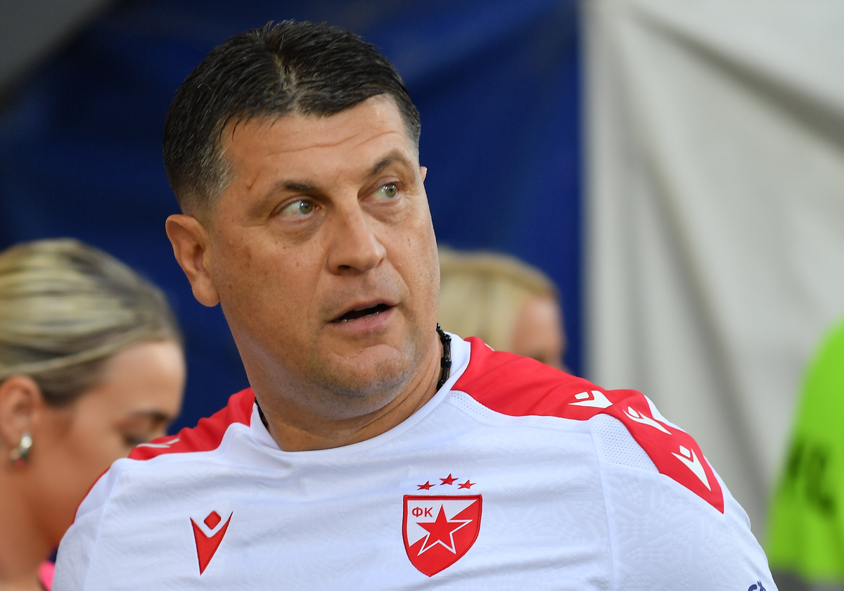 VLADAN MILOJEVIC trener fudbalera Crvene zvezde na utakmici Superlige Prvenstva Srbije protiv Radnickog 1923 na stadionu Metalac, Gornji Milanovac, 01.09.2024. godine Foto: MN press/mi Fudbal, Crvena zvezda, Superliga Prvenstvo Srbije, Radnicki Kragujevac, Radnicki 1923