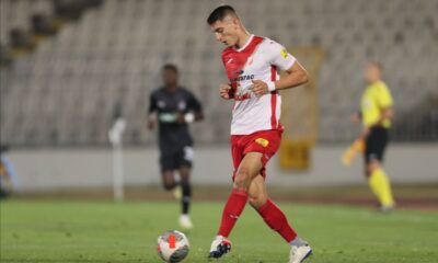 SEID KORAC fudbaler Vojvodine Novi Sad na utakmici Superlige Prvenstva Srbije protiv Partizana na stadionu Partizana, Beograd 01.09.2024. godine Foto: Marko Metlas Fudbal, Partizan, Superliga Prvenstvo Srbije, Vojvodina Novi Sad