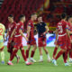 Fudbaleri Srbije, pozdravljaju publiku na utakmici Lige nacija protiv Spanije, na stadionu Rajko Mitic. Belgrade 05.09.2024. photo: Nebojsa Parausic / MN Press Football, National team, Serbia, Spain, UEFA Nations League