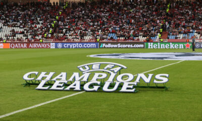 LOGO na utakmici UEFA Lige sampiona izmedju fudbalera Crvene zvezde i Benfike na stadionu Rajko Mitic, Beograd 19.09.2024. godine Foto: MN Press/mr Fudbal, Crvena zvezda, UEFA Liga sampiona, Benfika