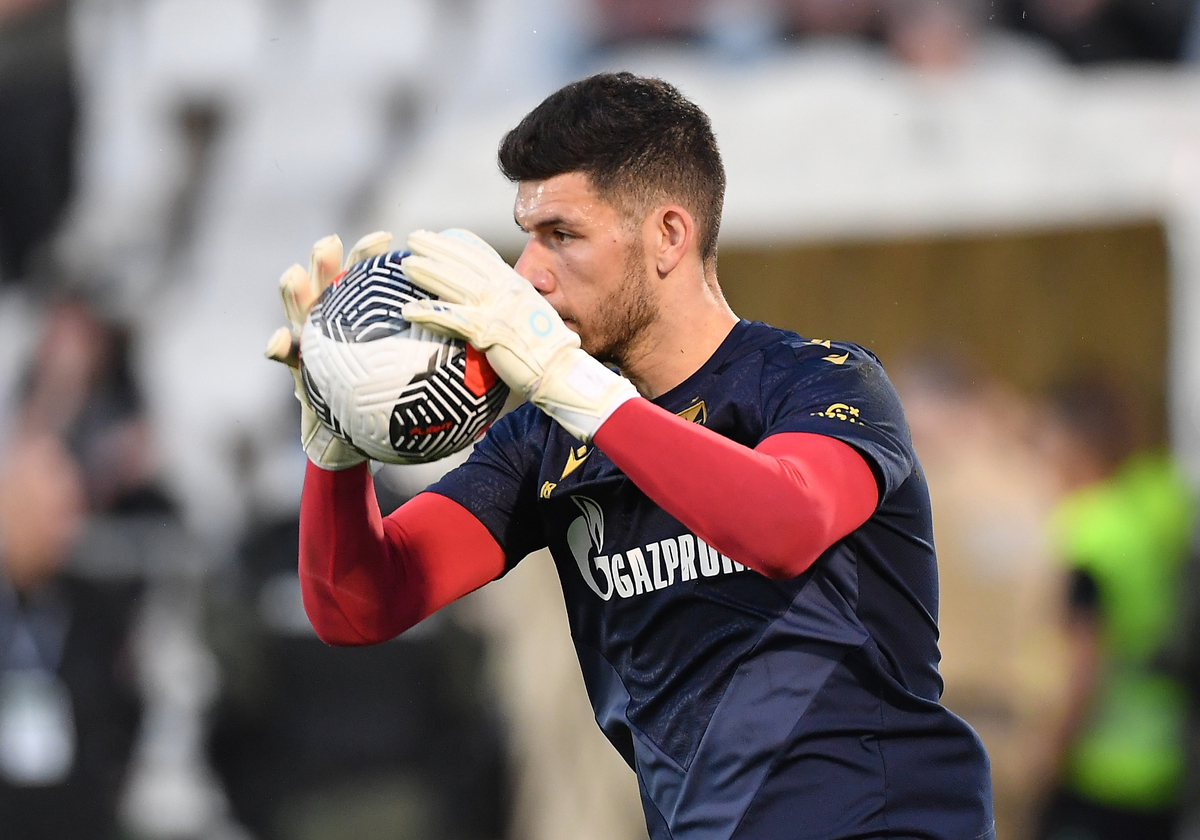 OMRI GLAZER golman fudbalera Crvene zvezde na utakmici Superlige Prvenstva Srbije protiv Partizana na stadionu JNA, Beograd, 23.09.2024. godine Foto: MN press/mi Fudbal, Crvena zvezda, Superliga Prvenstvo Srbije, Partizan