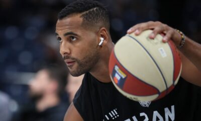 BRANDON DAVIS Brendon Dejvis kosarkas Partizana na utakmici ABA lige protiv Borca u hali Beogradska Arena, Beograd 25.09.2024. godine Foto: Ivica Veselinov / MN PRESS KOSARKA, BASKETBALL, ABA LIGA, ABA LEAGUE, PARTIZAN, KK BORAC CACAK