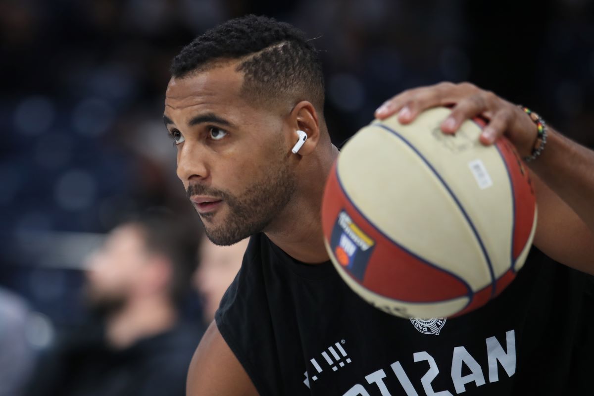 BRANDON DAVIS Brendon Dejvis kosarkas Partizana na utakmici ABA lige protiv Borca u hali Beogradska Arena, Beograd 25.09.2024. godine Foto: Ivica Veselinov / MN PRESS KOSARKA, BASKETBALL, ABA LIGA, ABA LEAGUE, PARTIZAN, KK BORAC CACAK