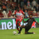 fudbaler Crvene Zvezde na utakmici UEFA Lige Sampiona protiv Benfike na stadionu Rajko Mitic, Beograd 19.09.2024. godine Foto: Ivica Veselinov / MN PRESS FUDBAL, FOOTBALL, UEFA CHAMPIONS LEAGUE, LIGA SAMPIONA, CRVENA ZVEZDA, RED STAR, BENFIKA, BENFICA