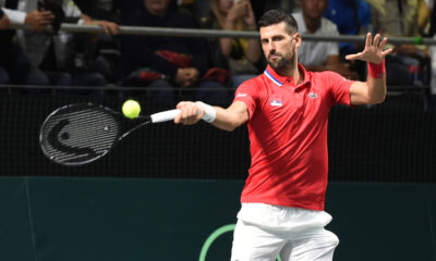 DAVIS CUP SERBIA vs GREECE NOVAK DJOKOVIC Beograd, 14.09.2024. foto: Nebojsa Parausic Tenis, Srbija, Grcka