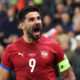 fudbaler reprezentacije Srbije na utakmici UEFA Lige nacija protiv Svajcarske na stadionu Dubocica, Leskovac 12.10.2024. godine Foto: Marko Metlas Fudbal, Reprezentacija, Srbija, Svajcarska, UEFA Liga nacija