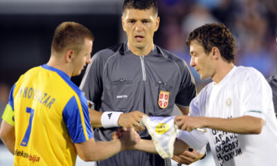 FUDBAL - SRDJAN KAURIN, sudija iz Subotice, na utakmici Partizan - Novi Pazar. Beograd, 13.08.2011. photo:N.Parausic