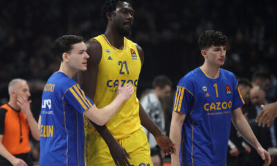 CHRIST KOUMADJE Krist Kumadje kosarkas Albe Berlin na utakmici Evrolige protiv Partizana u hali Stark Beogradska arena, Beograd 02.03.2023. godine Foto: Marko Metlas Kosarka, Partizan, Evroliga, Alba Berlin