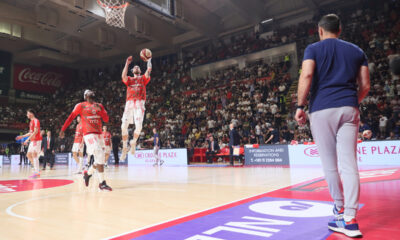 HALA Aleksandar Nikolic Pionir kosarkasi Crvene zvezde na utakmici finala Jadranske ABA lige protiv Partizana u hali Aleksandar Nikolic Pionir, Beograd 18.06.2023. godine Foto: Marko Metlas Kosarka, Partizan, Jadranska ABA liga, Crvena zvezda, Total