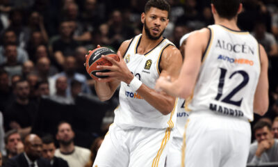 WALTER TAVARES Valter Tavarez, kosarkas Reala, na utakmici Evrolige protiv Partizana, u Beogradskoj Stark Areni. Beograd, 21.03.2024. foto: Nebojsa Parausic / MN Press Kosarka, Euroleague, Partizan, Real Madrid