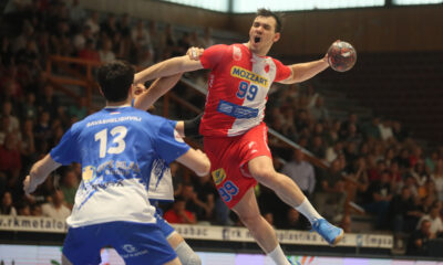 JOVICA NIKOLIC rukometas Vojvodine na utakmici finala Prvenstva Srbije protiv Metaloplastike u SC Zorka, Sabac 26.05.2024. godine Foto: Ivica Veselinov / MN PRESS RUKOMET, HANDBALL, PRVENSTVO SRBIJE, NATIONAL CHAMPIONSHIP, VOJVODINA, METALOPLASTIKA