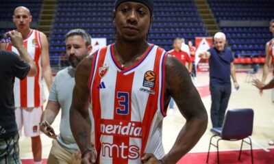 ISAIAH CANAAN Ajzea Kenan kosarkas Crvene zvezde na Media dej Evrolige u hali Aleksandar Nikolic Pionir, Beograd 04.09.2024. godine Foto: MN press/ss Kosarka, Crvena zvezda, Evroliga, Media day