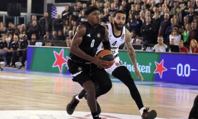 TJ SHORTS, kosarkas Pariza, na prijateljskoj utakmici protiv Partizana, u hali 3 Beogradskog sajma. Beograd, 15.09.2024. foto: Nebojsa Parausic Kosarka, Partizan, Pariz