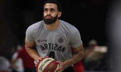 DUANE WASHINGTON Dvejn Vasington kosarkas Partizana na utakmici ABA lige protiv Borca u hali Beogradska Arena, Beograd 25.09.2024. godine Foto: Ivica Veselinov / MN PRESS KOSARKA, BASKETBALL, ABA LIGA, ABA LEAGUE, PARTIZAN, KK BORAC CACAK