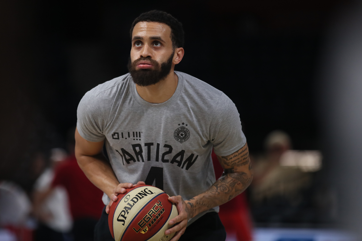 DUANE WASHINGTON Dvejn Vasington kosarkas Partizana na utakmici ABA lige protiv Borca u hali Beogradska Arena, Beograd 25.09.2024. godine Foto: Ivica Veselinov / MN PRESS KOSARKA, BASKETBALL, ABA LIGA, ABA LEAGUE, PARTIZAN, KK BORAC CACAK