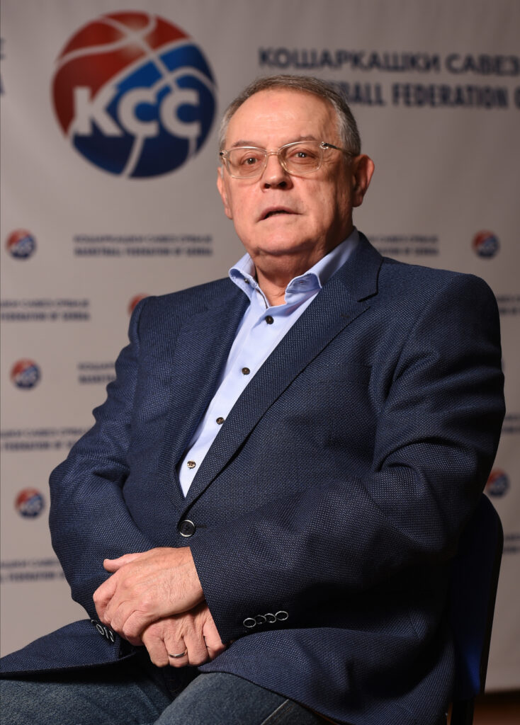 NEBOJSA COVIC, predsednik KSS, u Kuci kosarke. Beograd, 03.10.2024. foto: Nebojsa Parausic Kosarka, Portret