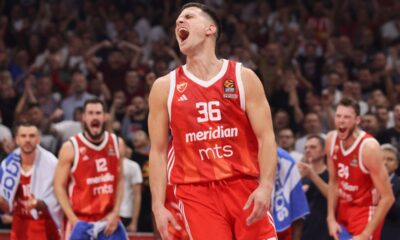 NEMANJA NEDOVIC kosarkas Crvene zvezde na utakmici Evrolige protiv Baskonije u hali Stark Beogradska arena, Beograd 09.10.2024. godine Foto: Marko Metlas Kosarka, Crvena zvezda, Evroliga, Baskonija