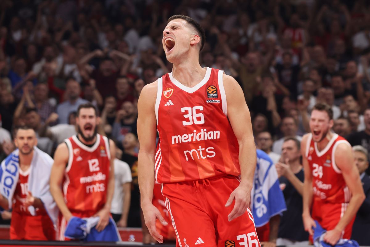 NEMANJA NEDOVIC kosarkas Crvene zvezde na utakmici Evrolige protiv Baskonije u hali Stark Beogradska arena, Beograd 09.10.2024. godine Foto: Marko Metlas Kosarka, Crvena zvezda, Evroliga, Baskonija