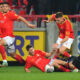 VLADIMIR MILETIC fudbaler Napretka Krusevac na utakmici Superlige Prvenstva Srbije protiv TSC na stadionu Mladost, Krusevac 27.10.2024. godine Foto: MNPress / mi Fudbal, TSC, Superliga Prvenstvo Srbije, Napredak Krusevac