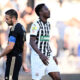 fudbaler Partizana na utakmici Superlige prvenstva Srbije protiv Cukarickog na stadionu Partizana, Beograd 26.10.2024. godine Foto: Marko Metlas Fudbal, Partizan, Superliga Prvenstvo Srbije, Cukaricki